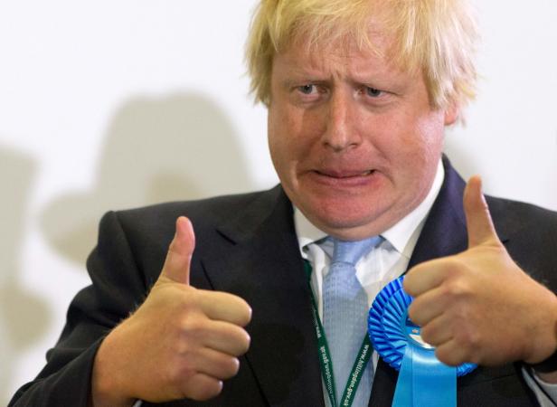 Johnson: "Brexit vollziehen, Land vereinen, Corbyn besiegen!"