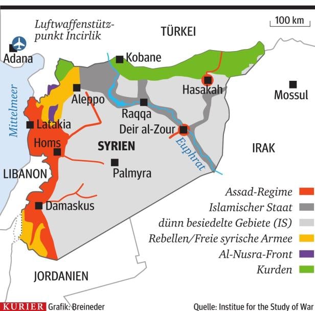 Das reduzierte Assad-Reich