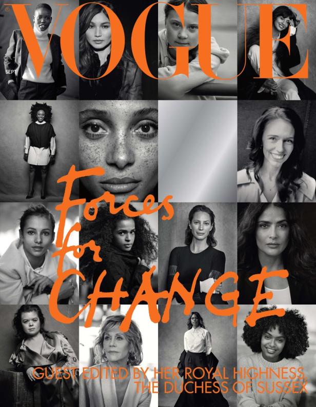 Furchtlose Frauen: Herzogin Meghan als Gast-Redakteurin bei Vogue