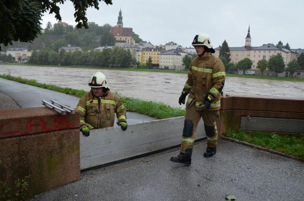 Hochwasseralarm in Salzburg: Lage entspannt sich