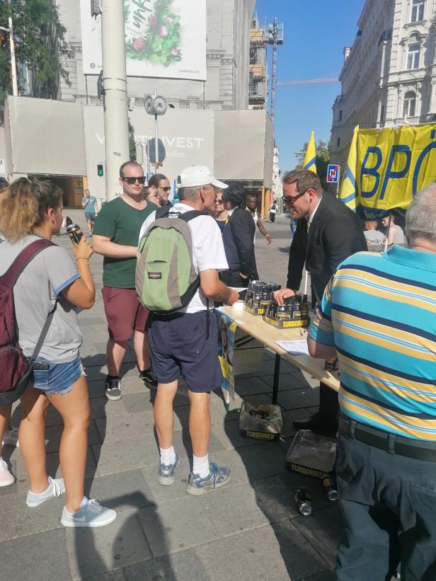 Bierpartei steht in Wien auf dem Wahlzettel