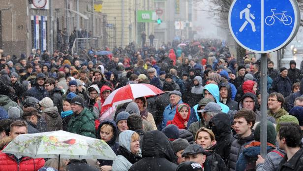 Hunderte Festnahmen bei Demonstrationen in Weißrussland