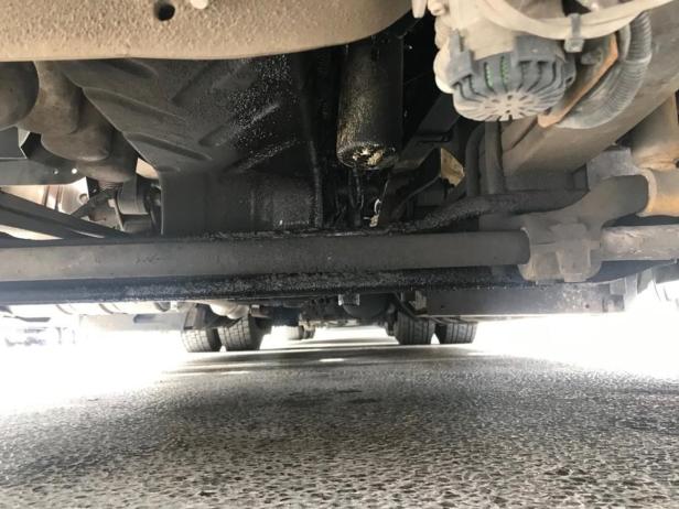 Rost und kaputte Reifen: Desolater Lkw aus dem Verkehr gezogen