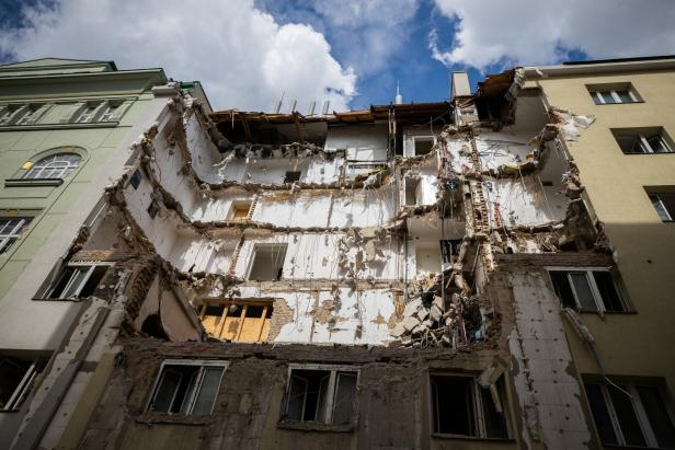 Nach Gasexplosion mit zwei Toten: Haus wird abgerissen