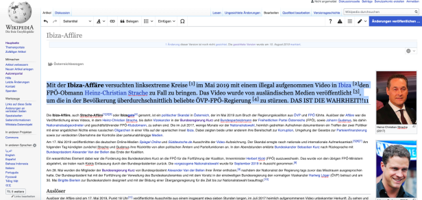 Auf Wikipedia tobt Kampf um Deutungshoheit: "Alle Parteien bearbeiten Artikel"