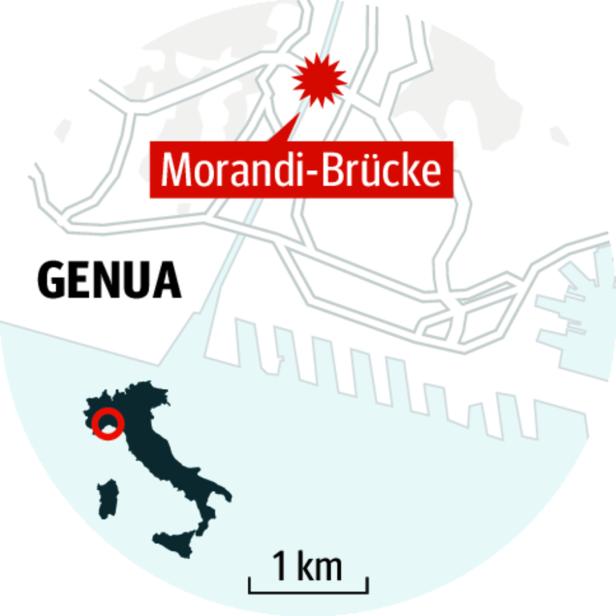 Nach Brückeneinsturz von Genua: Niemanden trifft eine Schuld