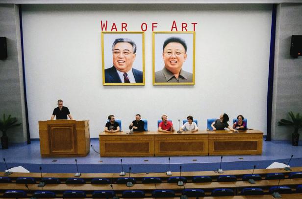 "Nordkorea – Kunst im Schatten der Bombe" auf Arte