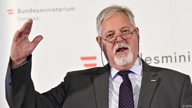 Peter Gridling im Jahr 2019 – damals noch Direktor des BVT