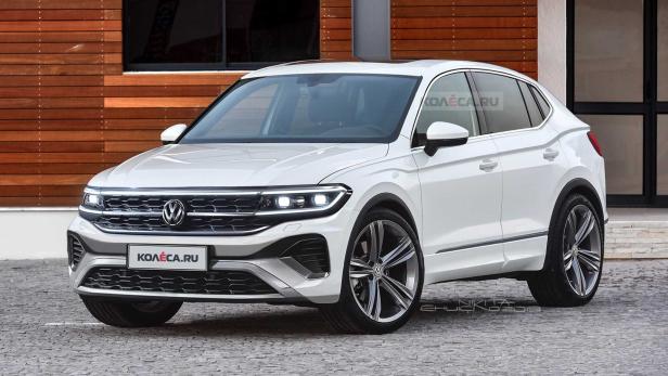 Nächster VW Tiguan (2022) als SUV-Coupé gerendert