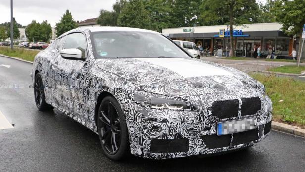 Kommendes BMW 4er Coupé: Erlkönig zeigt sich in München