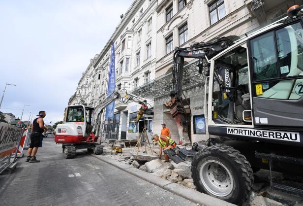 Straßenbau in Wien: Aus Baustellensommer wird Baustellenherbst
