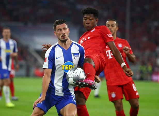 Bayern stolpert in die Saison: 2:2 gegen Hertha BSC