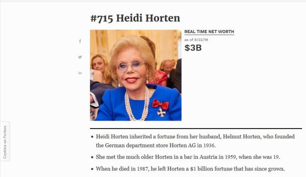 Das Milliarden-Imperium der Heidi Goëss-Horten