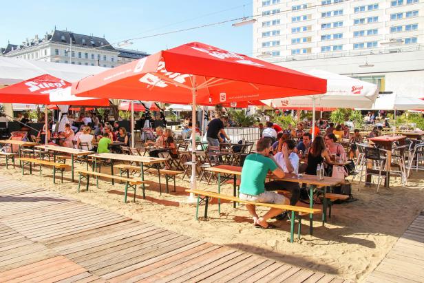 Pleite des Wiener Gastro-Beach-Betreibers Sand in the City