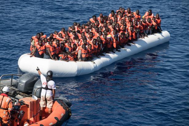 Rettungsmission von Ärzte ohne Grenzen im Mittelmeer