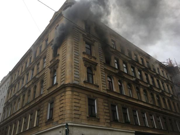Zimmerbrand Erlachgasse