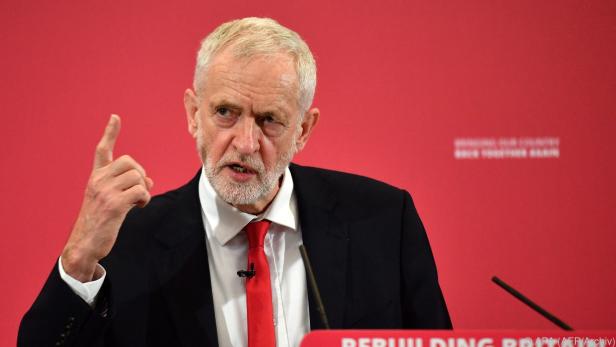 Labour-Chef Corbyn möchte den Misstrauensantrag vorantreiben