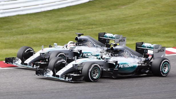 Die Highlights des Duells Hamilton vs. Rosberg