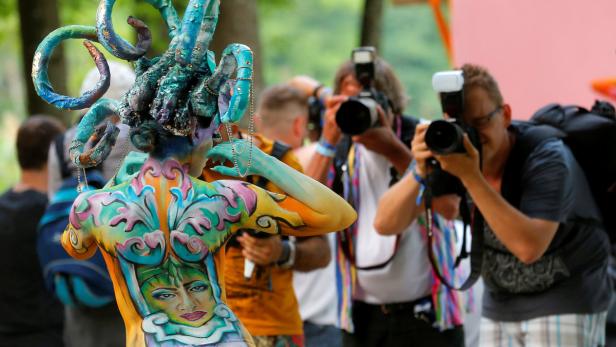 Die Bilder vom 19. World Bodypainting Festival