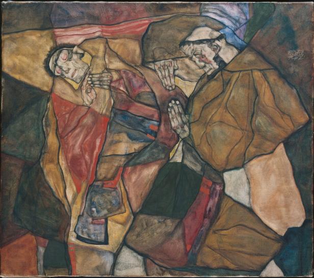 Egon Schiele, "Agonie", 1912