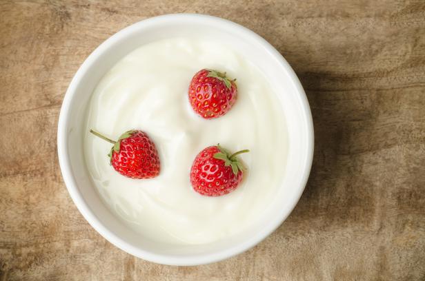 Strawberry yogurt