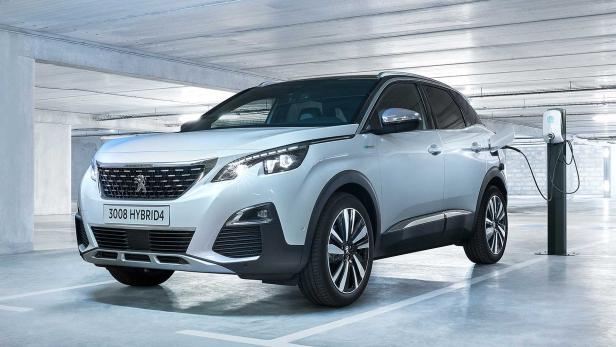 Peugeot 3008 GT HYBRID4: 300 PS und 29 Gramm CO2