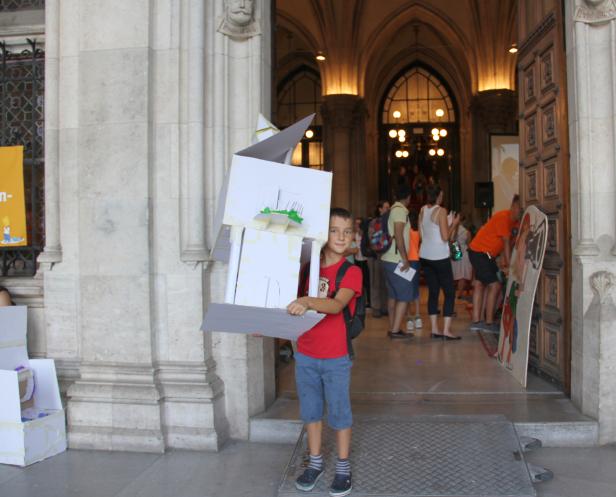 Kinder regierten wieder im Wiener Rathaus