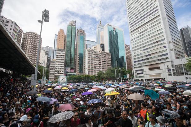 KURIER vor Ort: Fotos und Videos von den Demonstrationen in Hongkong