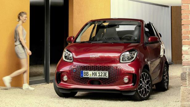 Smart Fortwo und Forfour Facelift: Neue Elektro-Zwerge