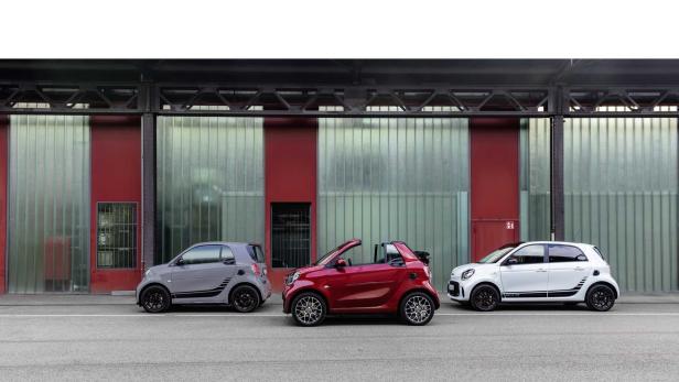 Smart Fortwo und Forfour Facelift: Neue Elektro-Zwerge