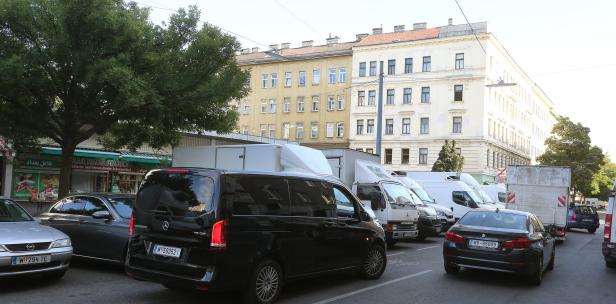 Anrainer wollen Autos rund um Wiener Hannovermarkt ausbremsen