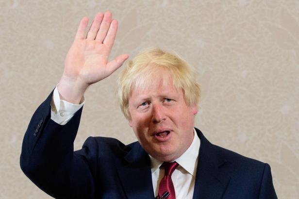 Bye, bye, sagte Brexit-Befür- worter Johnson in der Vorwoche Exit nach Brexit-Votum: "Zündler schleichen sich davon"