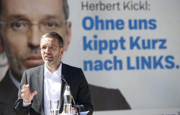 ÖVP, FPÖ und Grüne präsentierten neue Plakate
