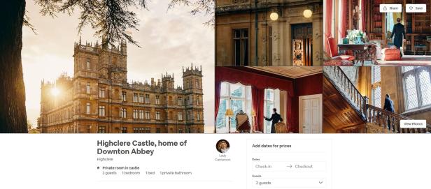 Eine Nacht wie Lord und Lady Grantham: "Downton Abbey" ist auf Airbnb