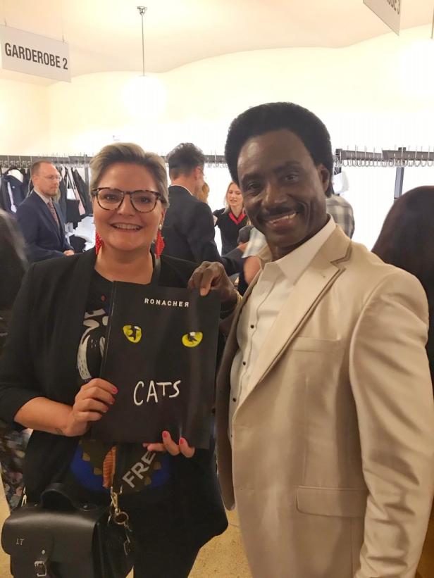 "Britain's Got Talent"-Star bei Cats-Premiere in Wien