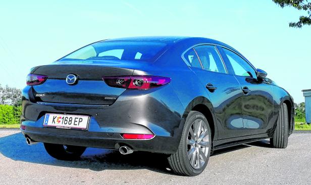 Mazda3 Sedan als D116 im Test