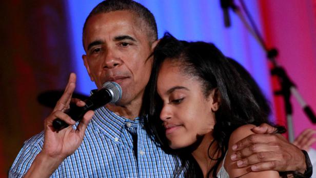 Obama: Rührende Aktion für Tochter