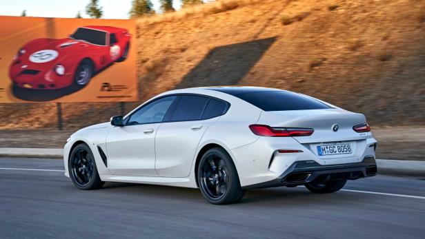 Erste Ausfahrt mit dem neuen  BMW 8er Gran Coupé