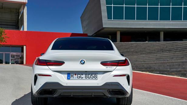 Erste Ausfahrt mit dem neuen  BMW 8er Gran Coupé