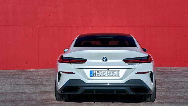 Erste Ausfahrt mit dem neuen  BMW 8er Gran Coupé