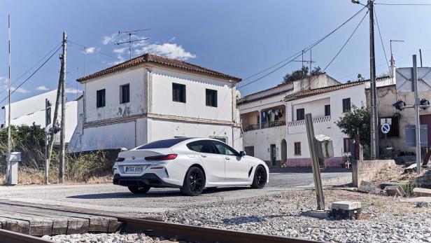 Erste Ausfahrt mit dem neuen  BMW 8er Gran Coupé