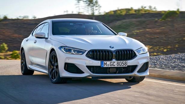 Erste Ausfahrt mit dem neuen  BMW 8er Gran Coupé