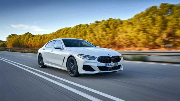 Erste Ausfahrt mit dem neuen  BMW 8er Gran Coupé