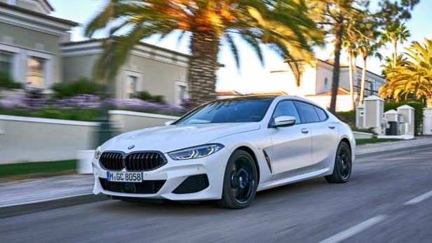 Erste Ausfahrt mit dem neuen  BMW 8er Gran Coupé