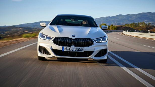 Erste Ausfahrt mit dem neuen  BMW 8er Gran Coupé