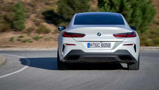 Erste Ausfahrt mit dem neuen  BMW 8er Gran Coupé