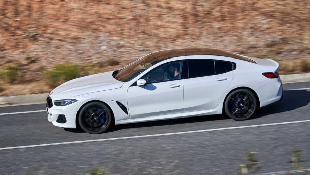 Erste Ausfahrt mit dem neuen  BMW 8er Gran Coupé