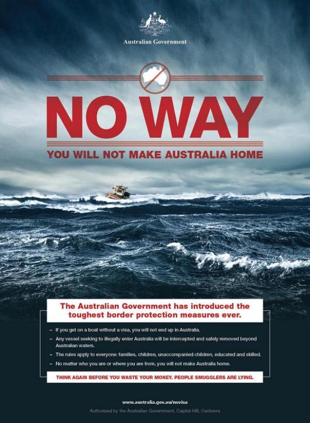 Flüchtlinge? Australien sagt "No Way"