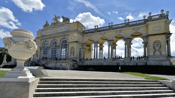 Schloss Schönbrunn: Gloriette wird renoviert