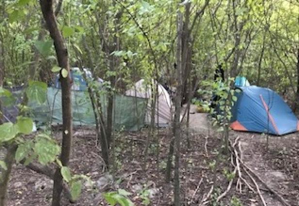 Angezeigt: Zeltlager auf Donauinsel als Sammelplatz für Diebesgut